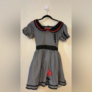 Goth Doll Halloween Costume Dress